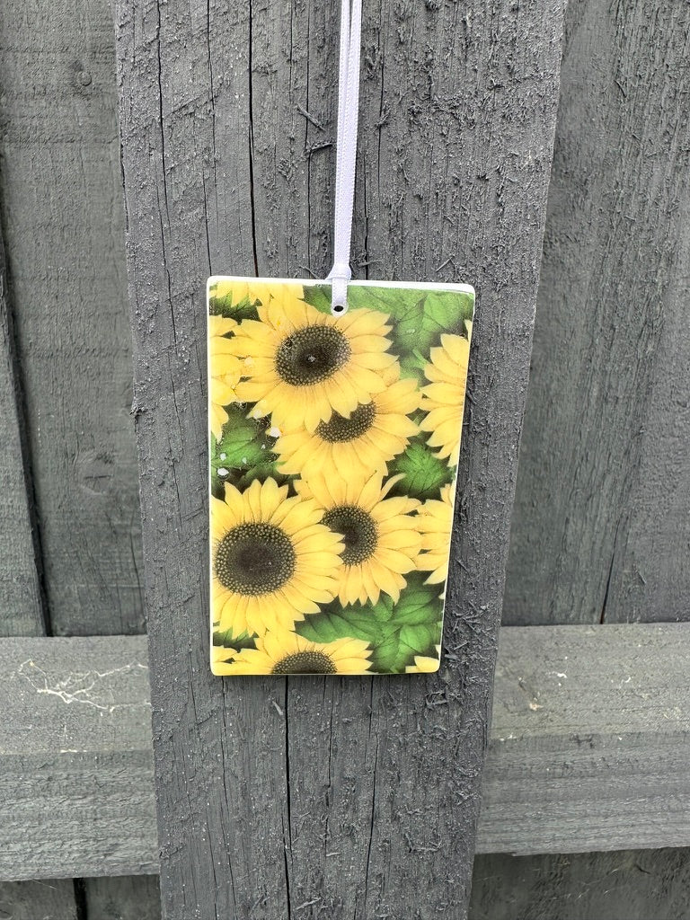 Sunflower hanging decoration